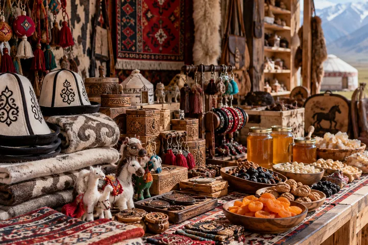 Местные товары Кыргызстана